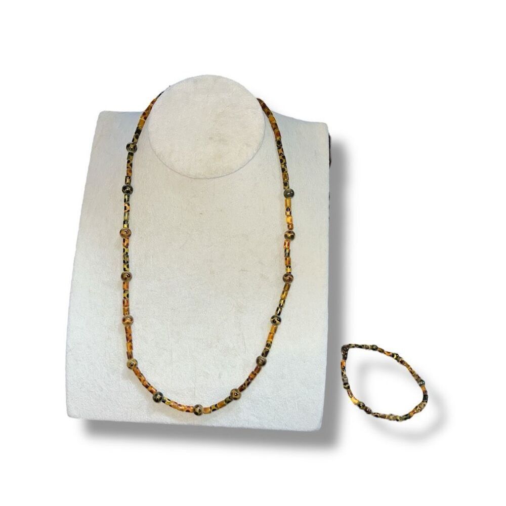 Bundle Sale 3 for $15 | Bead Necklace and Matching Bracelet